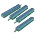 Pawfly 4PCS Air Stone Bar 4 Inch Bubble Release Mineral Airstones for Fish Tank Aquarium Hydroponics Pump Green/Blue primary