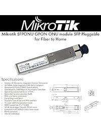 Mikrotik sfponu GPON ONU módulo Sfp enchufable interfaz para de fibra a casa