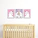 Big Dot of Happiness Rainbow Unicorn - Baby Girl Nursery Wall Art and Kids Room Decorations - Gift Ideas - 7.5 x 10 inches - Set of 3 Prints