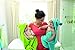 Disney Baby Puppet Head Towel Set, Lime Green Monsters Mike