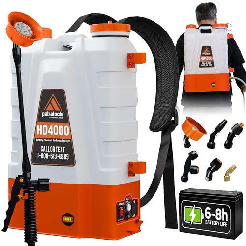 PetraTools HD4000 Battery Backpack Sprayer