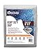 6x8 Heavy Duty Tarp, 10 Mil Thick, Waterproof, High Durability, Tear & Fade Resistant, UV Treated, Grommets Every 18 Inches (6x8 Small Tarp)