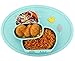 Baby Silicone Placemat, Non-Slip Feeding Plate for Toddlers Babies Kids with Strong Suction Fits Most Highchair Trays BPA-Free FDA Approved, Dishwasher and Microwave Safe