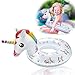 Kiddy Inflatable Unicorn Pool Float - Kids Pool Floats Swim Ring with Safe Handle Water Fun Summer Beach Toys