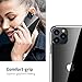 iPhone 11 pro max case Clear 2019 6.5 inch FLOVEME PC TPU Ultra Comfort-Grip Cell Phone Cases Compatible for Apple iPhone 11 Pro Max Protective Case Cover Basic Accessories Support Wireless Charging