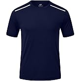 Yundobop Men's Athletic Workout T-Shirt Breathable Short Sleeve UPF 50+ Running Tee