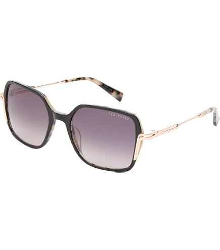 Ted Baker TWS263 Geometric Sunglasses for Women, 57 mm 