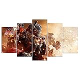 Transformers Optimus Prime Bumblebee print canvas poster decoration 5 pieces
