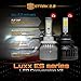 Stark Industries [Upgraded] Luxx ES Series - 80W All-in-One 360 degrees Kit - Cool White 6000K 6K - High Beam - 9,000 lm - 9005/HB3