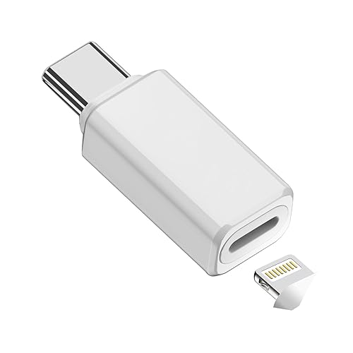 Fidioto USB C to Lightning Audio Adapter, Type C Male Headphones with  Lightning Connector for iPhone 15 iPad Pro Air MacBook, Galaxy S23 S22  etc(Not