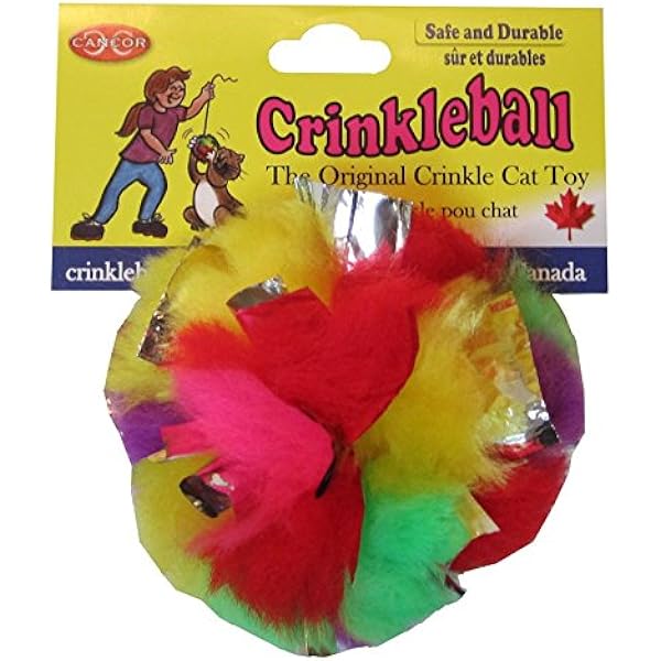 crinkle cat toy