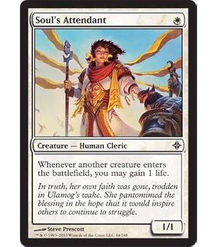 Carta Magic Soul Warden - Exodus, Coleccionable Común