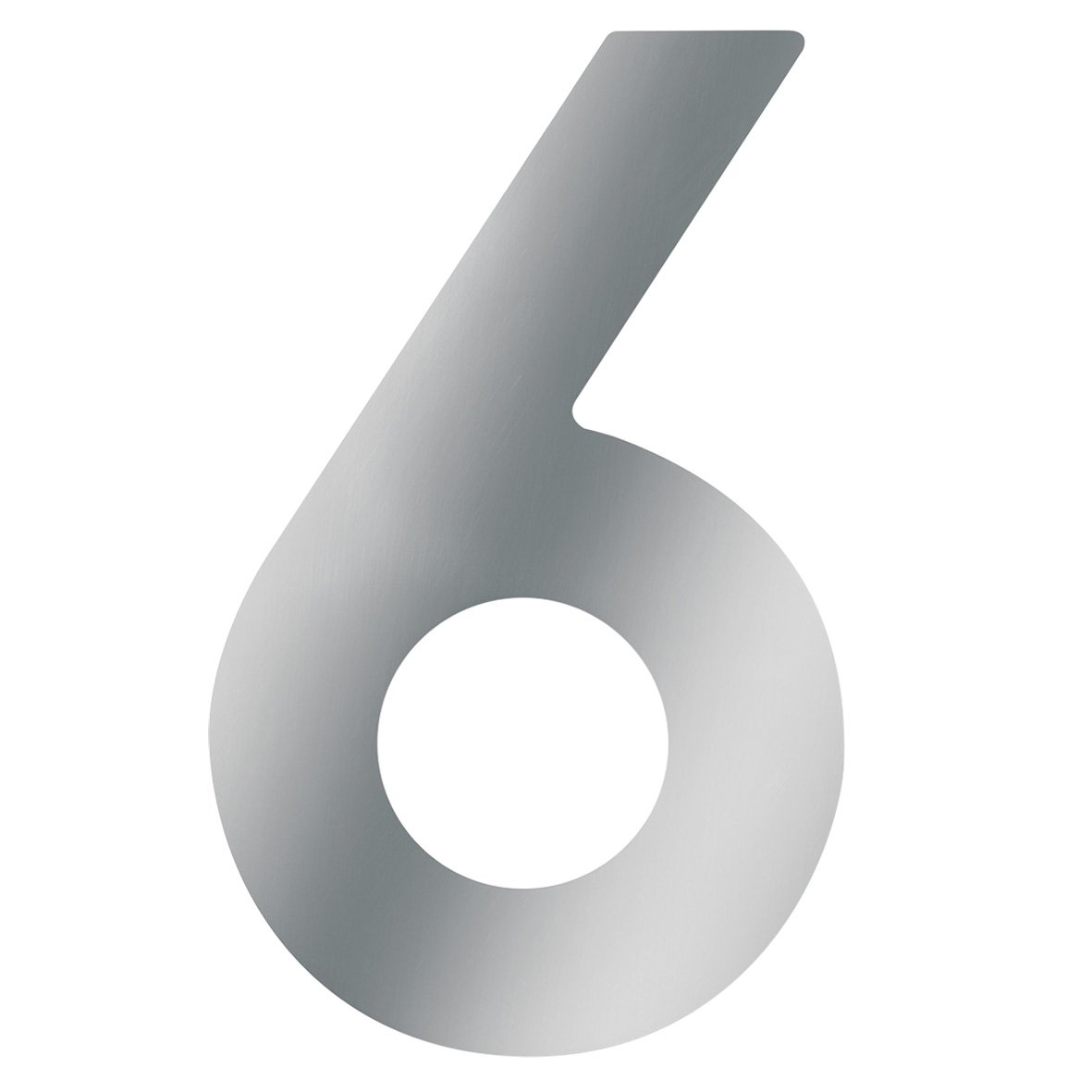 Meister Stainless Steel House Number, 3D Design, Easy Readability, Individual Combination Options - Labelling - Marking - Front Door - House Wall - Garden Gate, 424057