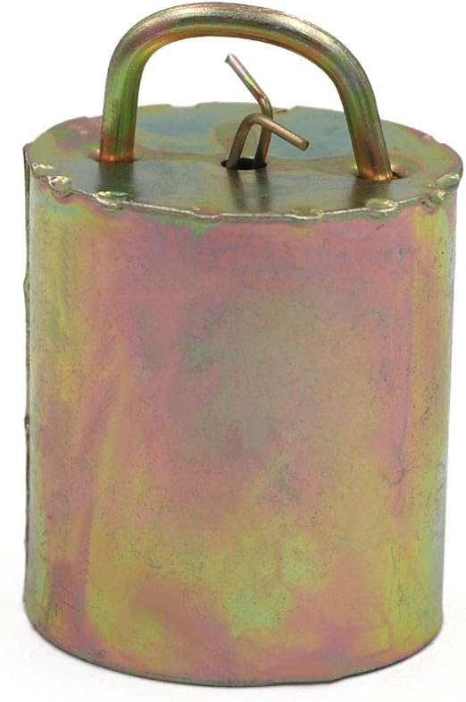 M Z A Cloche De Paturage Pour Cheval De Vache Mouton Betail Animaux De La Ferme En Acier Galvanise Cloches Pour Eviter La Perte De Cloche Xxl Amazon Fr Jardin