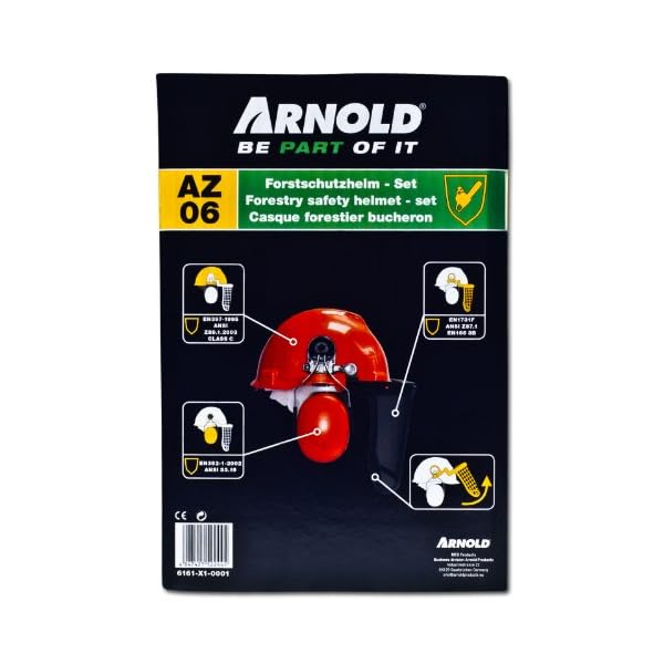 Arnold 6161-X1-0001 Sicherheitshelm fÃ¼r Forsteinsatz – Bild 4