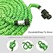 POYINRO Expandable Garden Hose, Strongest Expanding Garden Hose on The Market with Triple Layer Latex Core & Latest Improved Extra Strength Fabric Protection for All Your Watering Needs (Green, 75)
