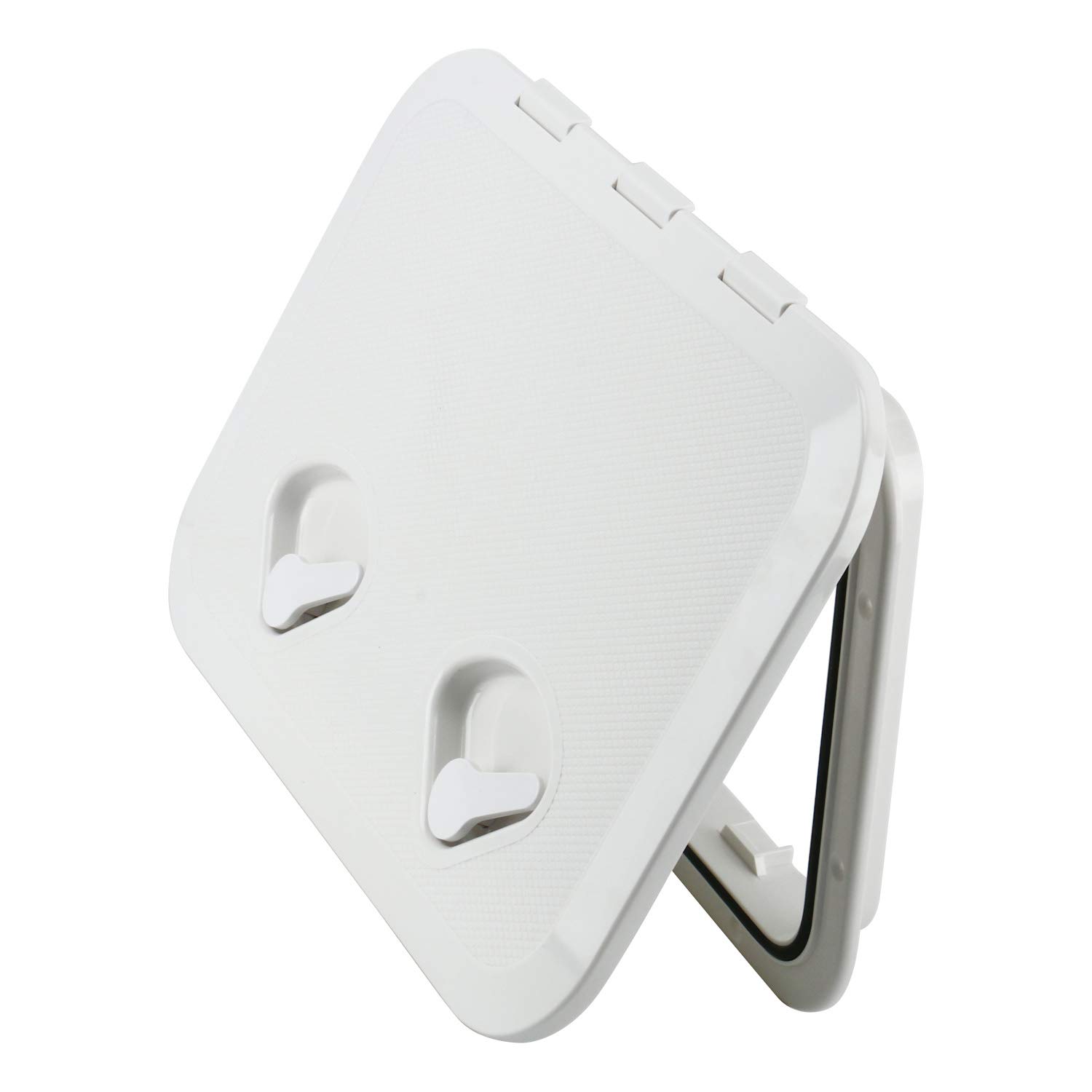 Photo 1 of Amarine Made Marine Deck Hatch Boat Deck Hatch Access Hatch & Lid 12-3/8" X 17-1/4" - White - 315mmx440mm (White)