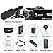 Camcorder Video Camera with Microphone Weton WiFi Vlogging Camera for YouTube Digital Camera Recorder Full HD 1080P 24.0MP 30FPS IR Night Vision Camera 16X Digital Zoom with 2 Batteries and HDMI Cable