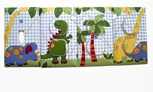 Dinosaurs Light Switch Cover and Outlet Covers (Set 4)