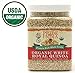 Pride Of India - Natural White Royal Quinoa - 100% Bolivian Superior Grade Protein Rich Whole Grain, 1.25 Pound Jar