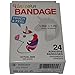 BioSwiss Bandages, Unicorn Shaped Self Adhesive Bandage, Latex Free Sterile Wound Care, Fun First Aid Kit Supplies for Kids, 24 Count