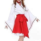 Japanese Kimono Women's Miko Costume Witch Fancy