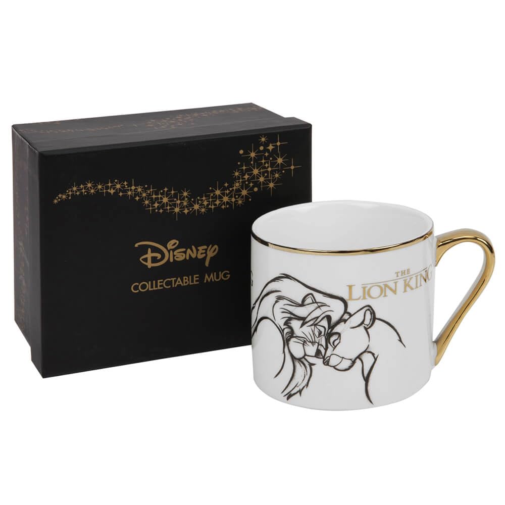 Disney Classic Collectable Lion King Simba & Nala Coffee Mug Gift Boxed