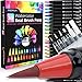 30 Watercolor Brush Pens Combo Pack, 28 Colors 2 Water Brushes, Flexible Real Nylon Brush Tips, for Watercolor Painting Calligraphy Coloring, Beginner or Artist, Portable, Low Mess