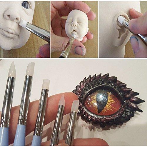 COMIART Color Shapers Clay Sculpture Wallet Tools Set Size 3