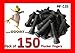 Cufsdo Pack of 150 Rubber Chicken Plucker Fingers for Poultry Plucking Machine.