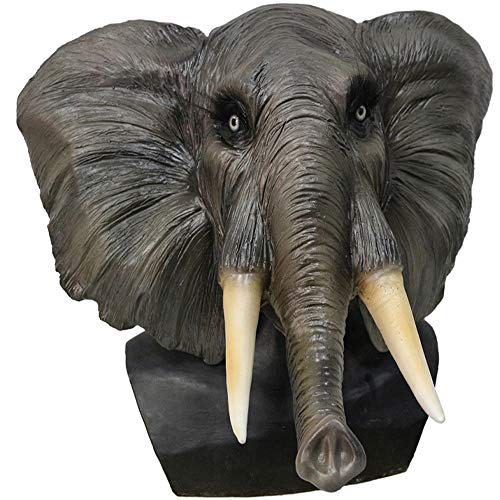 Latex Animal Full Head African Elephant Mask Animal Fancy Masquerade