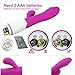CNHIDEE Silicone Rabbit Vibrator with Multi Speed Vibration Frequencies for Clitoral and G Spot Stimulation, 4.8 Ounce