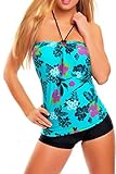 LadyÂ´s Figure Optimizer Push Up Tankini two pieces swimsuit 1006CH-W300-f3863