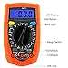 Digital Multimeters, REXBETI Electronic Multimeter with Ohm Volt Amp and Diode Voltage Tester Meter, Backlight LCD Display