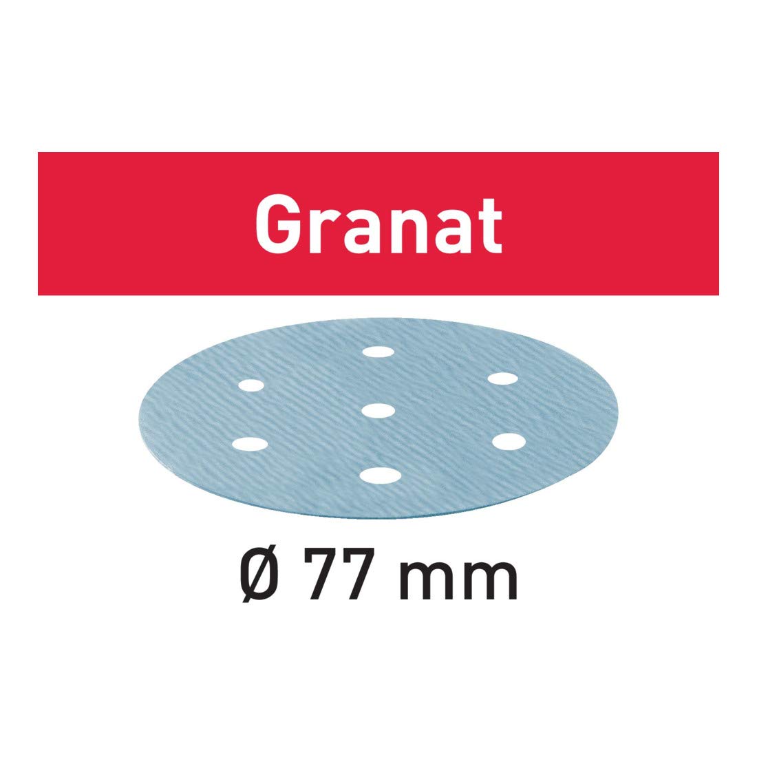 Festool 497407 Granat P150 Grit Abrasives for Lex 3/77 Sander, 50-Pack