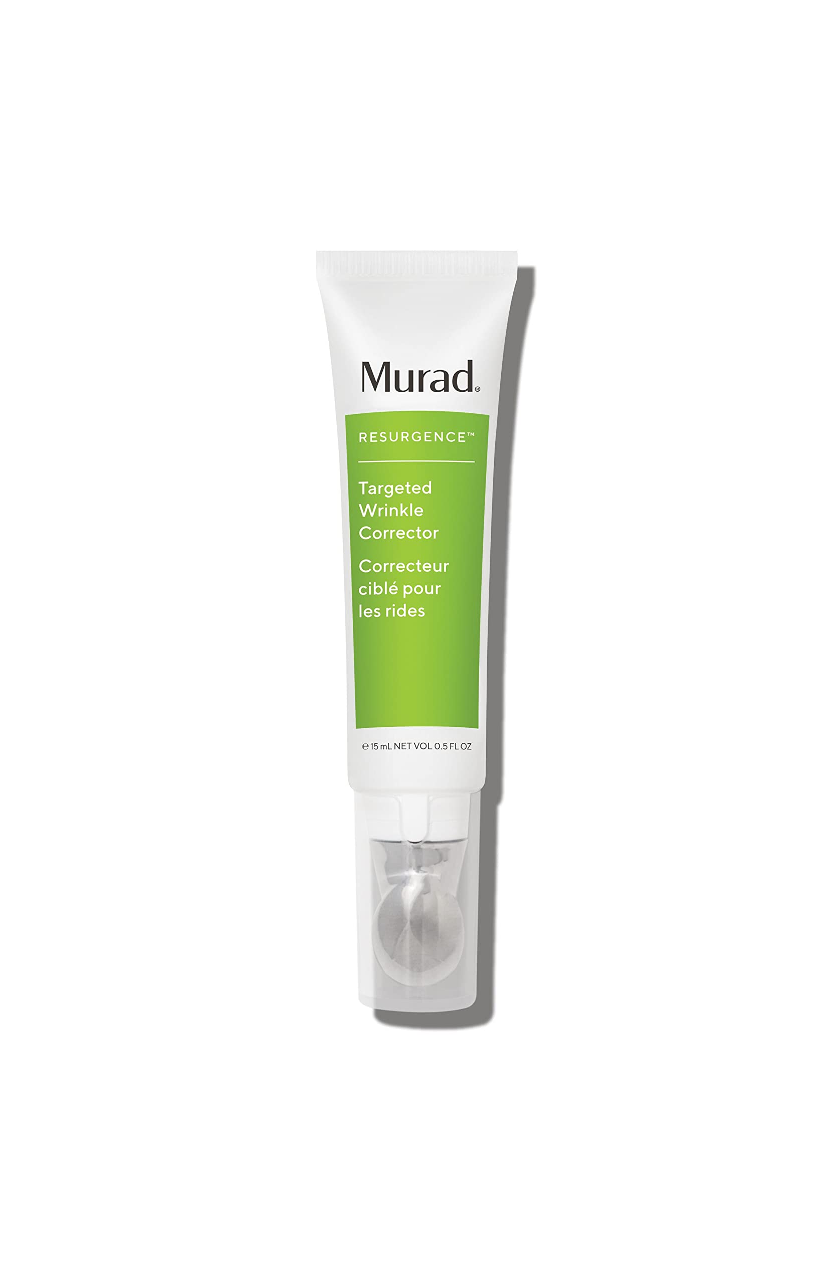 Murad Targeted Wrinkle Corrector - Resurgence Anti-Wrinkle Face Cream - Instant Filler Wrinkle Corrector - Gentle Anti-Ageing Hydrating Hyaluronic Acid Treatment Backed by Science, 15ml.