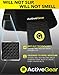 ActiveGear Waist Trimmer Belt for Stomach and Back Lumbar Support, Medium: 8