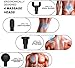 Massage Gun, Cordless Handheld Deep Tissue&Muscle Massager, 3 Speeds Percussion Massage Device Super Quiet-Black