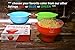 [ LOOKING for PERFECT POPCORN AIR POPPER ] 1 RED or BLUE or GREEN Silicone Microwave Popcorn Popper Popcorn Maker CUCINA LAURA Collapsible Popcorn Bowl Lid Air Popcorn Healthy Snacks popcorn machine