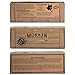 Morken Barware Moscow Mule Mugs - Set of 2 - Premium 1/2 Pound Mugs - 100% Solid Copper - Hammered Finish - 16oz