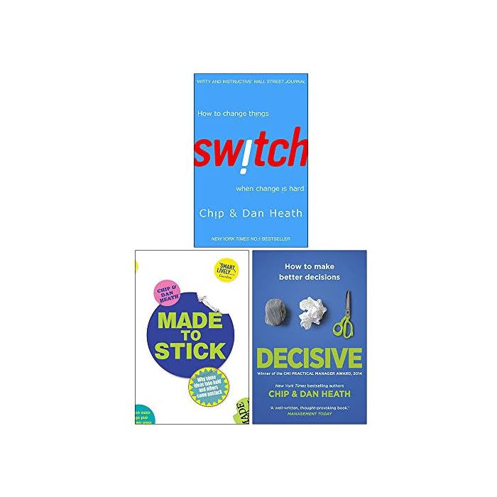 Buy Switch How to change things when change is hard, Made to Stick
