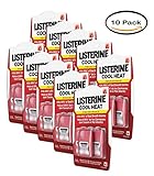 PACK OF 10 - Listerine Pocketpacks Cinnamon 24-Strip Packs Breath Strips 72 Ct