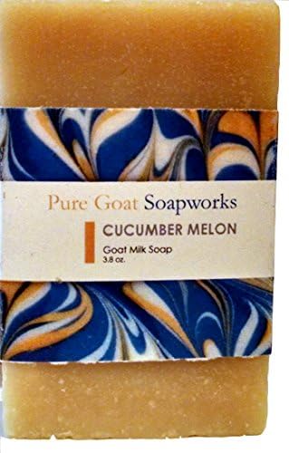 Pure Goat Soapworks Cucumber Melon Goat Milk Soap