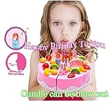 Singing Birthday Cake Toy, with Light and Sound. Sings Happy Birthday to You _ Candle can be blown out _