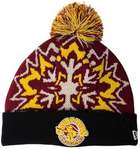 cleveland cavaliers knit pom hat