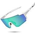 STORYCOAST Polarized Sports Sunglasses for Men Women,Driving Fishing Cycling Mountain Bike Sunglasses UV400 Protection