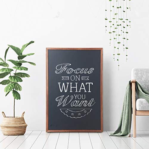 6 Wood+Framed+Chalkboard+Nonporous+Blackboard