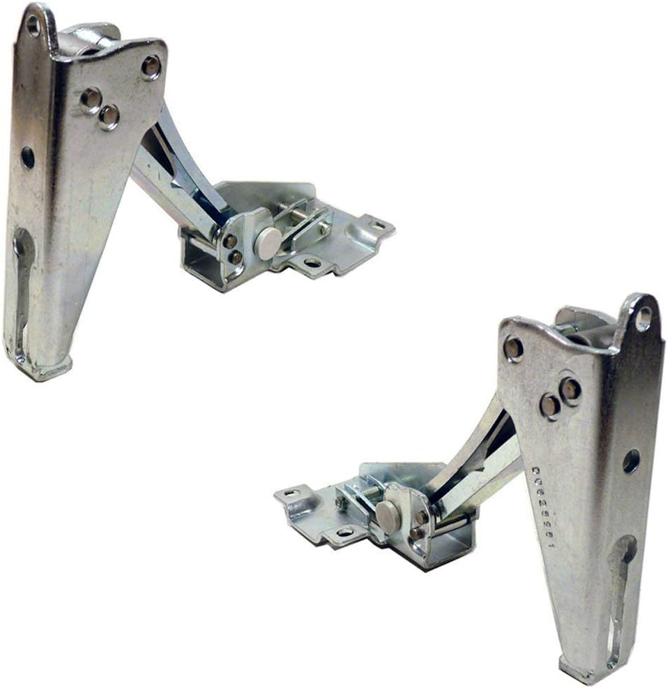 PAIR OF INTERGRATED INGOL HINGES FOR FRIDGE REFRIGERATOR AND FREEZERS