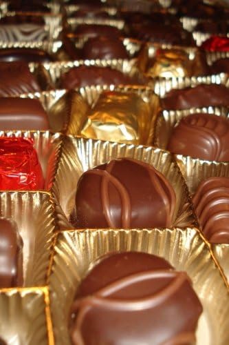 Chocolates: 150 Lined Journal Pages / Diary / Notebook Featuring Yummy Chocolate Candy Truffles Box on the Cover