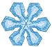Roylco 1434845 Super Snowflake Stencil, 8